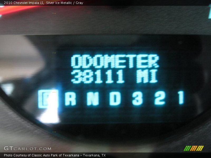 Silver Ice Metallic / Gray 2010 Chevrolet Impala LS