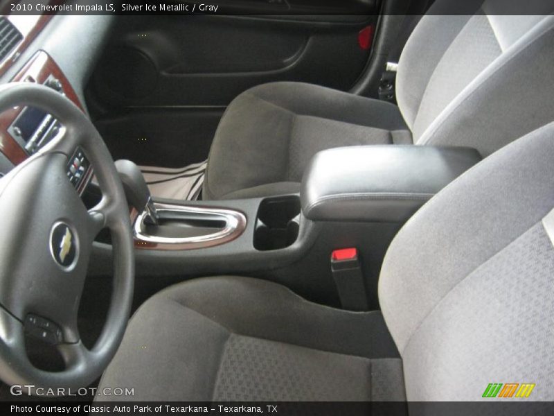 Silver Ice Metallic / Gray 2010 Chevrolet Impala LS