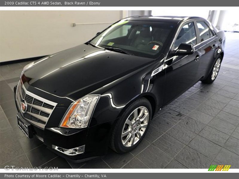 Black Raven / Ebony 2009 Cadillac CTS 4 AWD Sedan