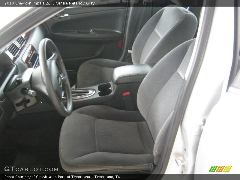 Silver Ice Metallic / Gray 2010 Chevrolet Impala LS
