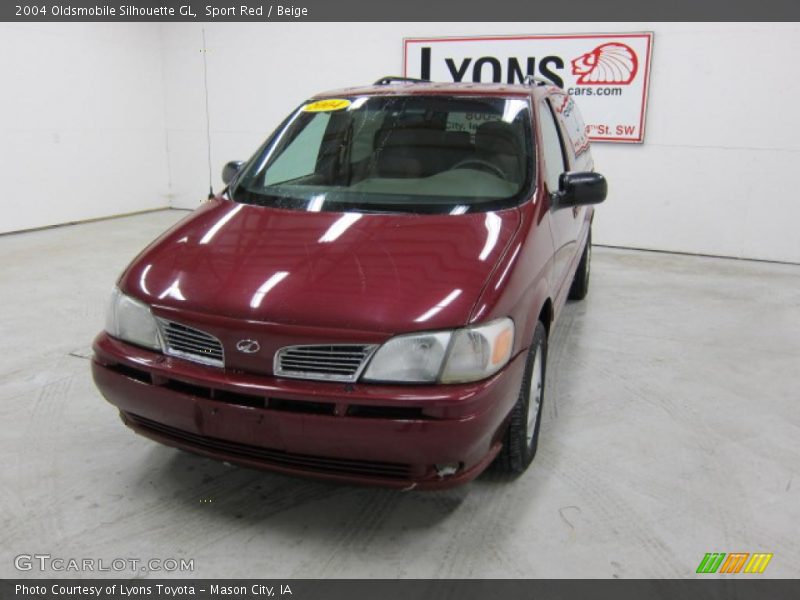 Sport Red / Beige 2004 Oldsmobile Silhouette GL