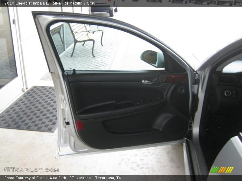 Silver Ice Metallic / Gray 2010 Chevrolet Impala LS