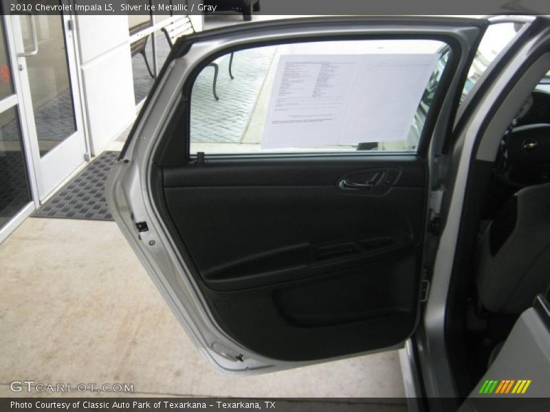Silver Ice Metallic / Gray 2010 Chevrolet Impala LS