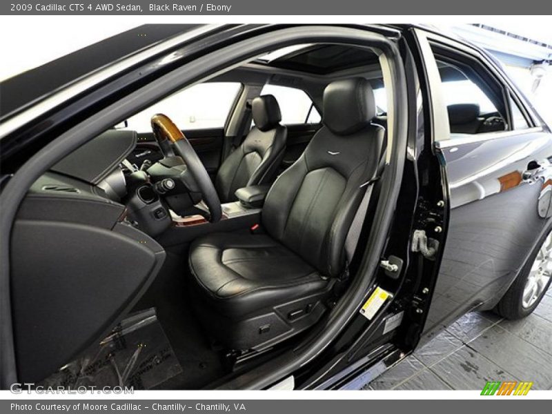 Black Raven / Ebony 2009 Cadillac CTS 4 AWD Sedan