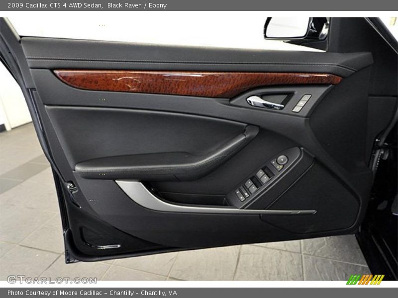 Black Raven / Ebony 2009 Cadillac CTS 4 AWD Sedan