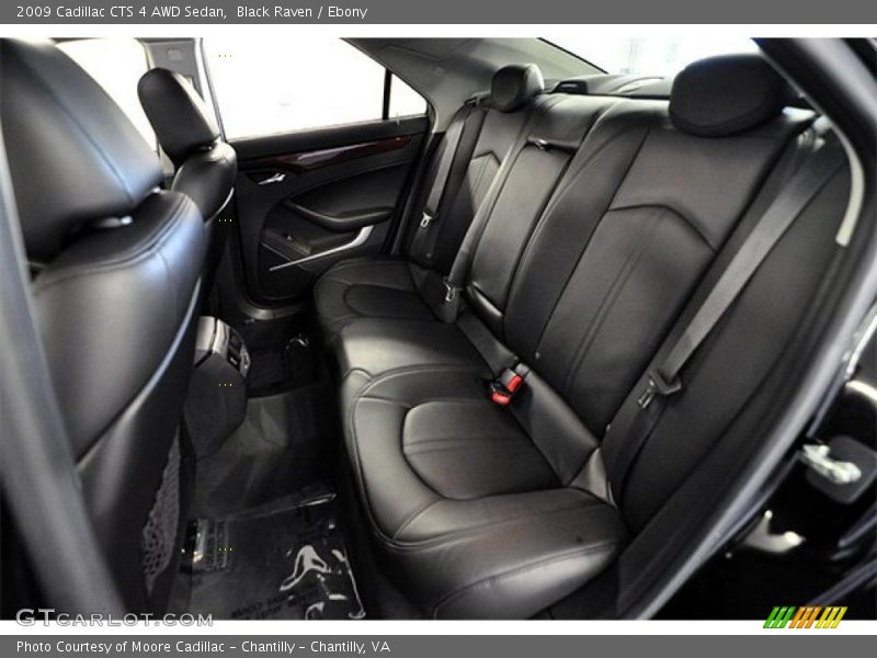 Black Raven / Ebony 2009 Cadillac CTS 4 AWD Sedan
