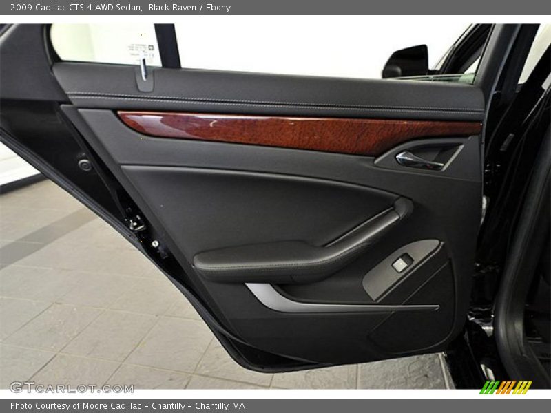 Black Raven / Ebony 2009 Cadillac CTS 4 AWD Sedan