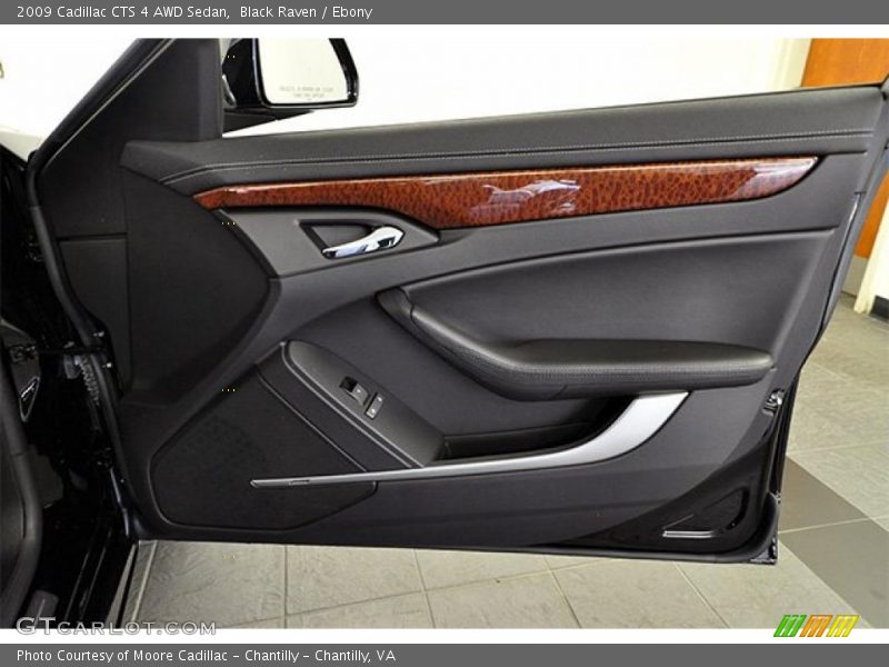 Black Raven / Ebony 2009 Cadillac CTS 4 AWD Sedan