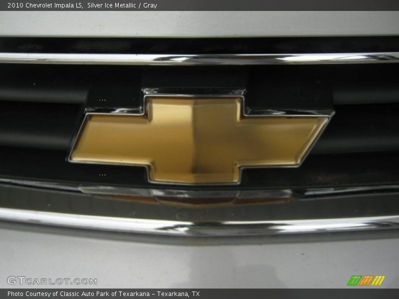 Silver Ice Metallic / Gray 2010 Chevrolet Impala LS