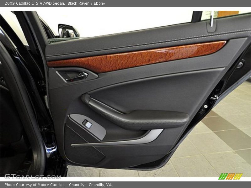 Black Raven / Ebony 2009 Cadillac CTS 4 AWD Sedan