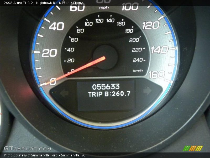 Nighthawk Black Pearl / Ebony 2008 Acura TL 3.2