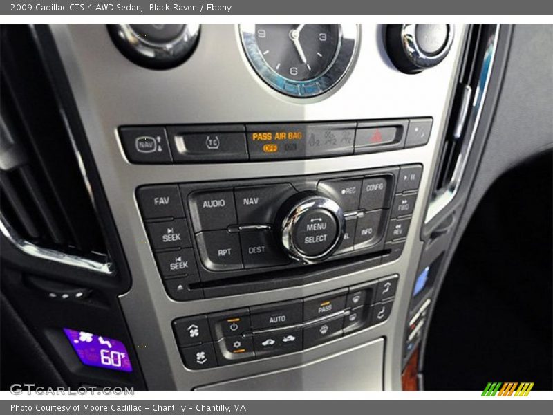Black Raven / Ebony 2009 Cadillac CTS 4 AWD Sedan