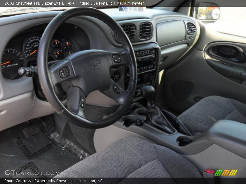 Indigo Blue Metallic / Medium Pewter 2003 Chevrolet TrailBlazer EXT LT 4x4