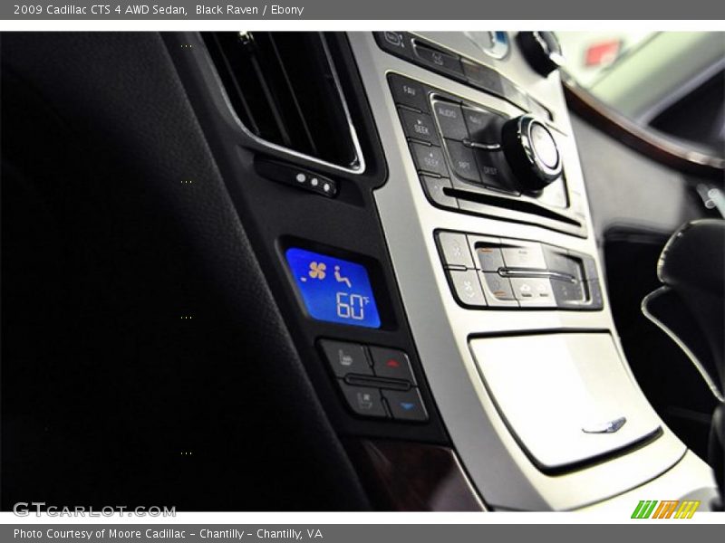 Black Raven / Ebony 2009 Cadillac CTS 4 AWD Sedan