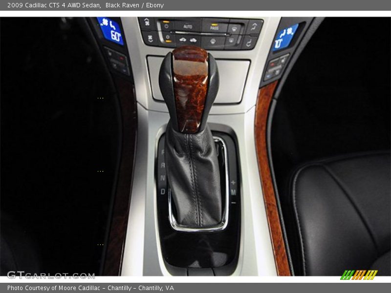 Black Raven / Ebony 2009 Cadillac CTS 4 AWD Sedan