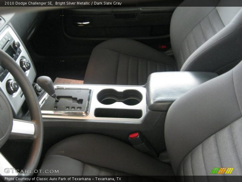 Bright Silver Metallic / Dark Slate Gray 2010 Dodge Challenger SE