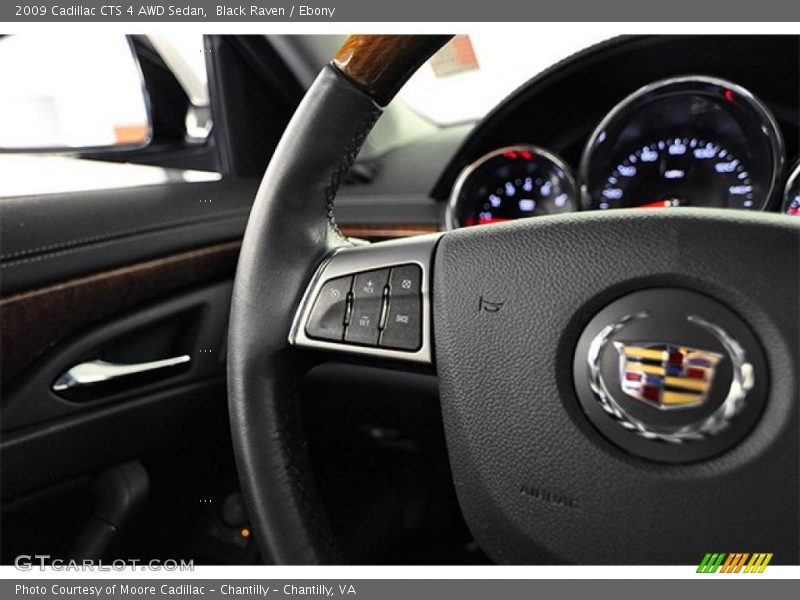 Black Raven / Ebony 2009 Cadillac CTS 4 AWD Sedan