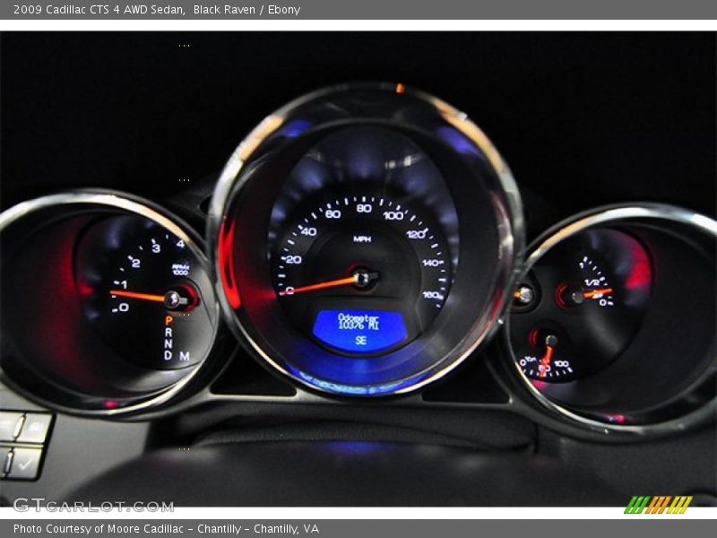 Black Raven / Ebony 2009 Cadillac CTS 4 AWD Sedan