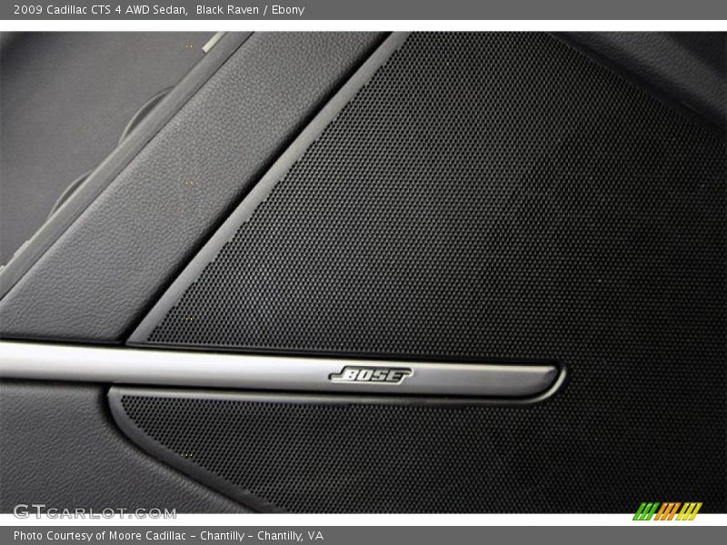 Black Raven / Ebony 2009 Cadillac CTS 4 AWD Sedan