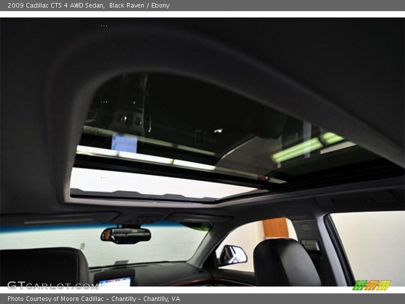 Black Raven / Ebony 2009 Cadillac CTS 4 AWD Sedan