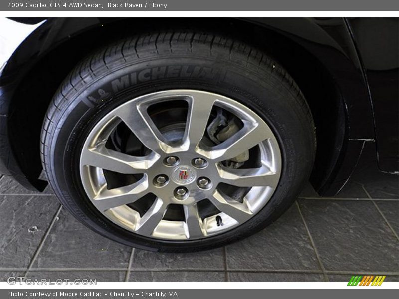 Black Raven / Ebony 2009 Cadillac CTS 4 AWD Sedan