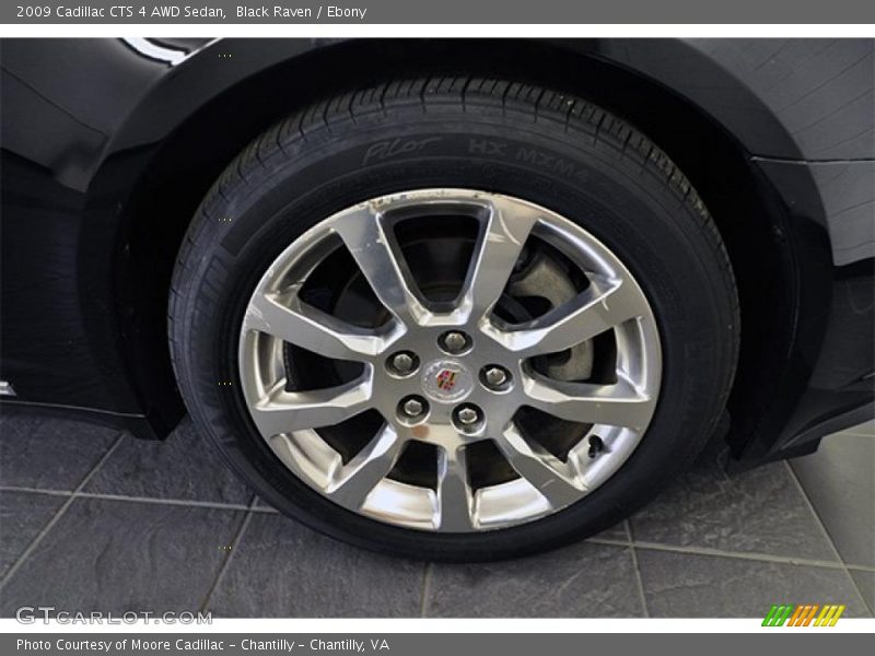 Black Raven / Ebony 2009 Cadillac CTS 4 AWD Sedan