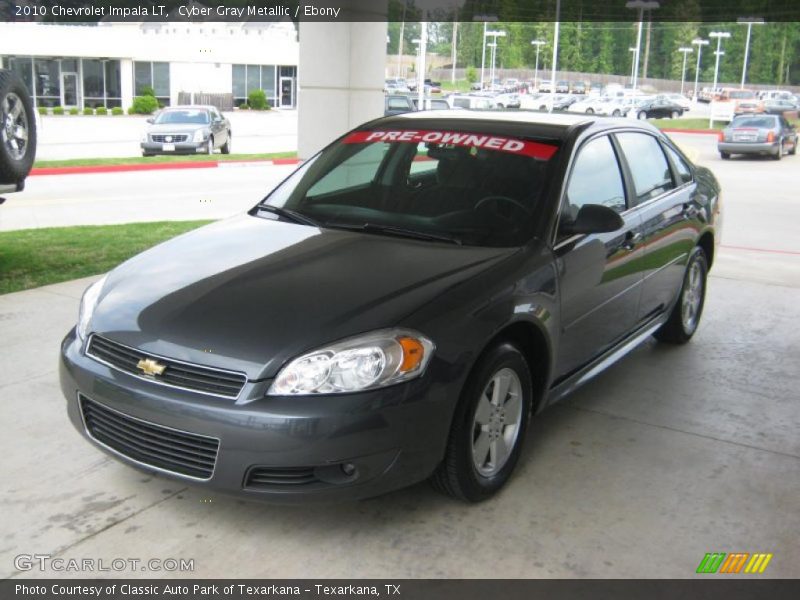 Cyber Gray Metallic / Ebony 2010 Chevrolet Impala LT
