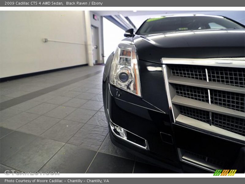 Black Raven / Ebony 2009 Cadillac CTS 4 AWD Sedan