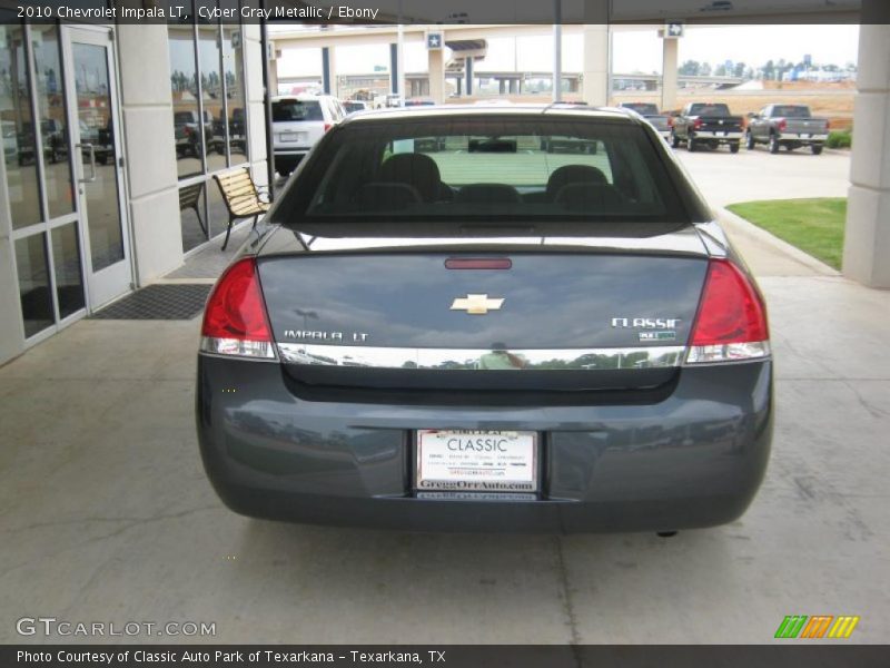 Cyber Gray Metallic / Ebony 2010 Chevrolet Impala LT