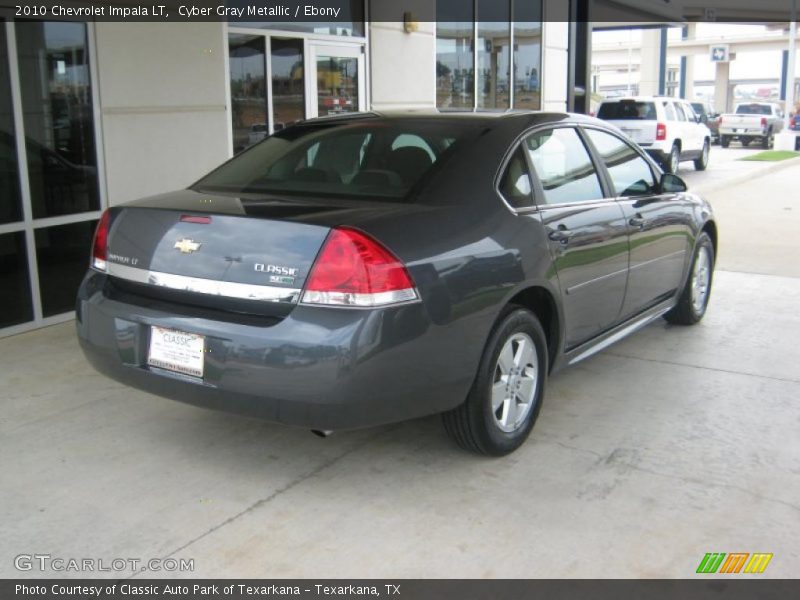 Cyber Gray Metallic / Ebony 2010 Chevrolet Impala LT