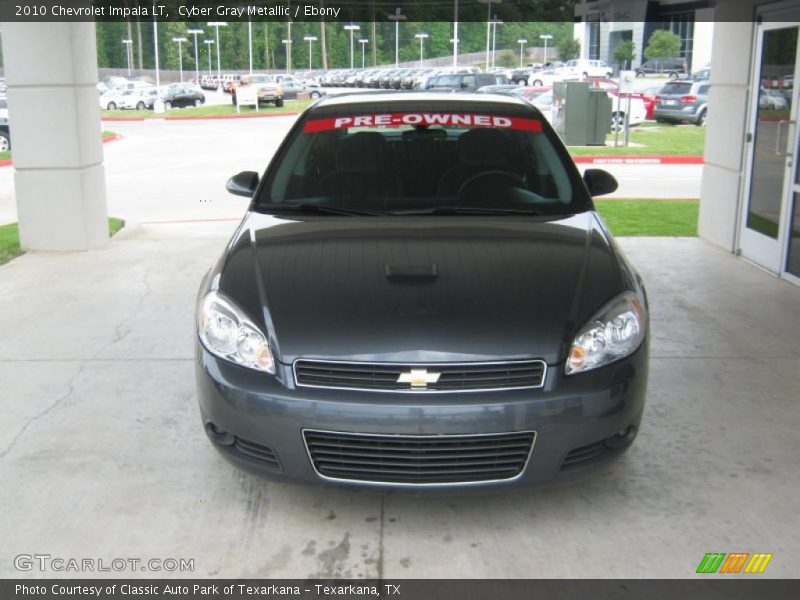 Cyber Gray Metallic / Ebony 2010 Chevrolet Impala LT