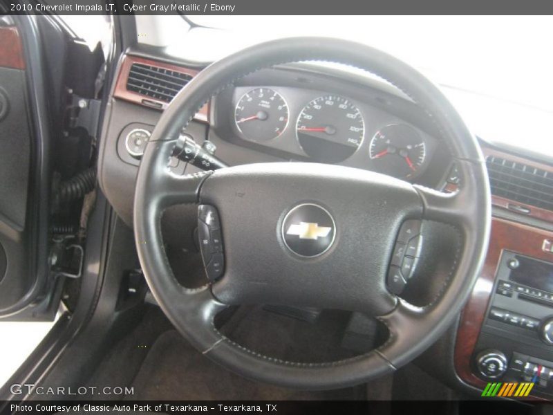 Cyber Gray Metallic / Ebony 2010 Chevrolet Impala LT