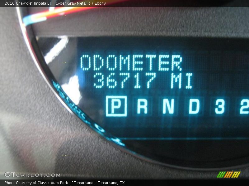 Cyber Gray Metallic / Ebony 2010 Chevrolet Impala LT