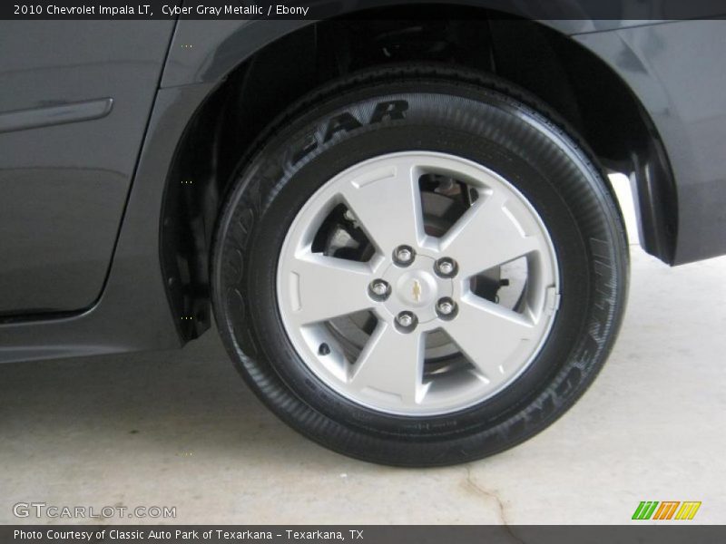 Cyber Gray Metallic / Ebony 2010 Chevrolet Impala LT