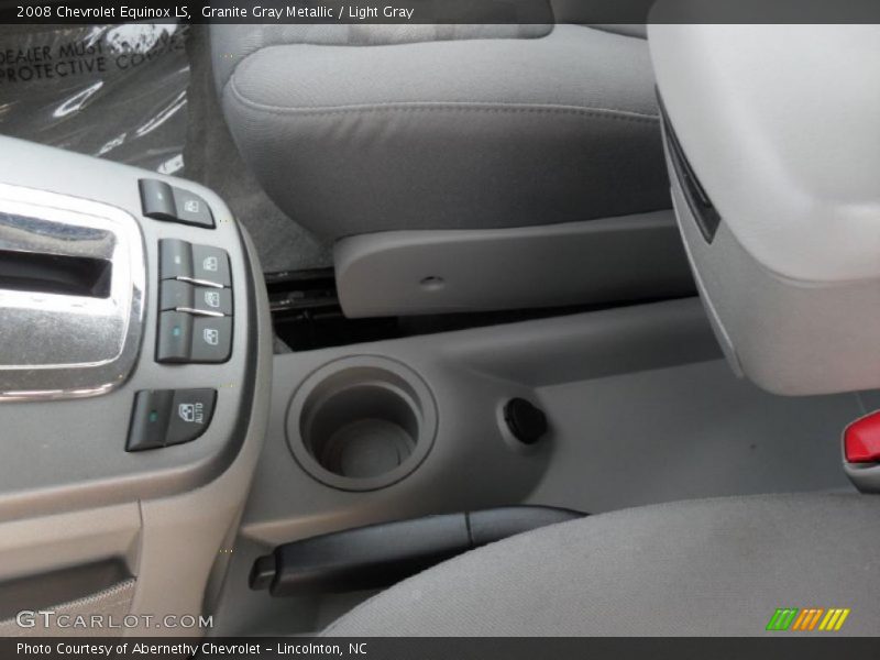 Granite Gray Metallic / Light Gray 2008 Chevrolet Equinox LS