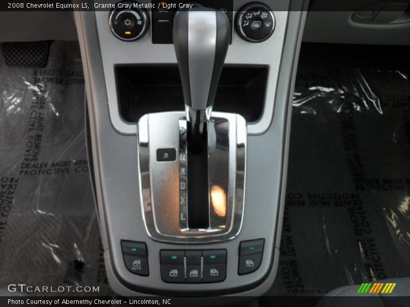 Granite Gray Metallic / Light Gray 2008 Chevrolet Equinox LS
