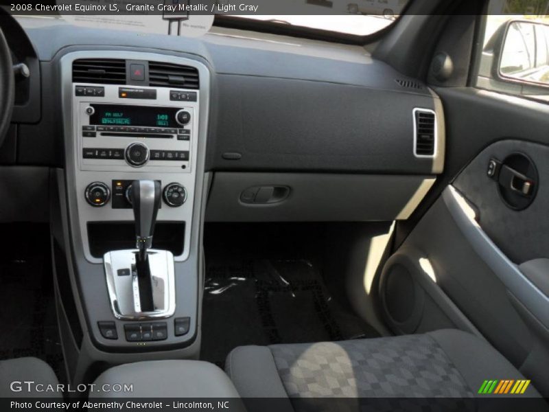 Granite Gray Metallic / Light Gray 2008 Chevrolet Equinox LS