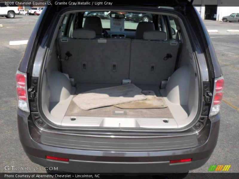 Granite Gray Metallic / Light Gray 2008 Chevrolet Equinox LS