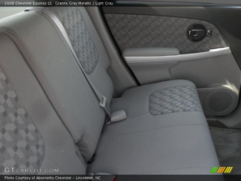 Granite Gray Metallic / Light Gray 2008 Chevrolet Equinox LS