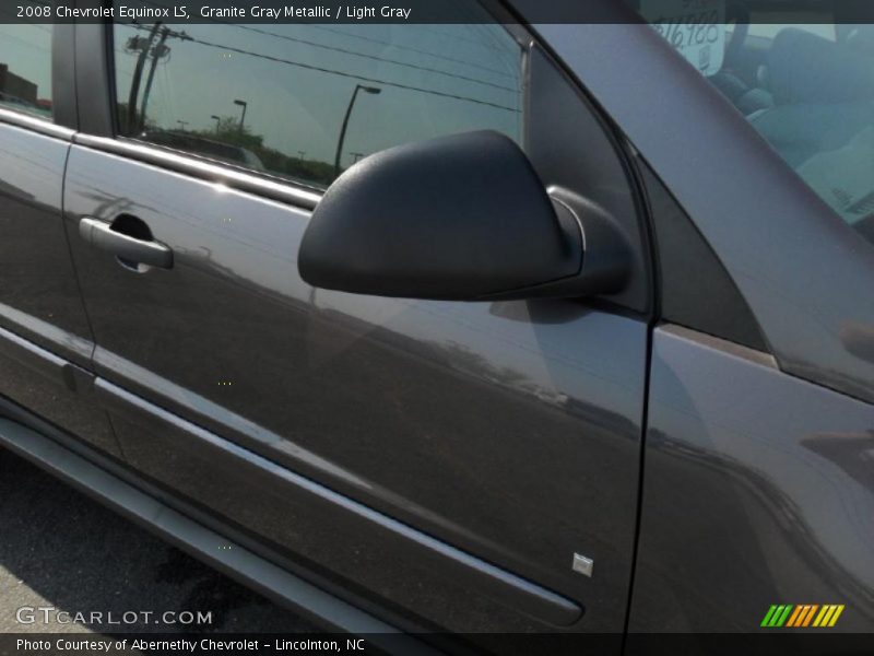 Granite Gray Metallic / Light Gray 2008 Chevrolet Equinox LS