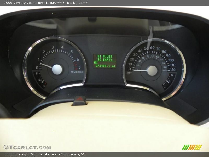 Black / Camel 2006 Mercury Mountaineer Luxury AWD
