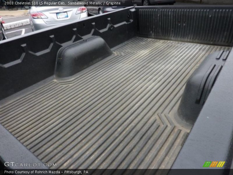 Sandalwood Metallic / Graphite 2003 Chevrolet S10 LS Regular Cab