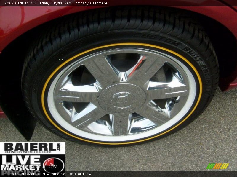 Crystal Red Tintcoat / Cashmere 2007 Cadillac DTS Sedan