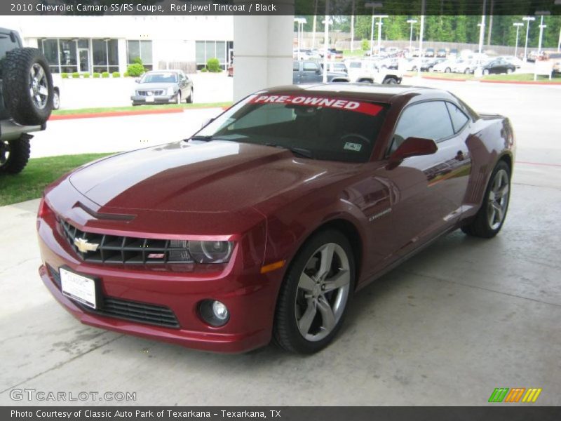 Red Jewel Tintcoat / Black 2010 Chevrolet Camaro SS/RS Coupe