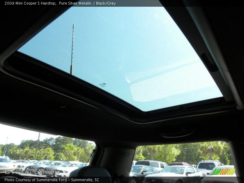 Pure Silver Metallic / Black/Grey 2009 Mini Cooper S Hardtop
