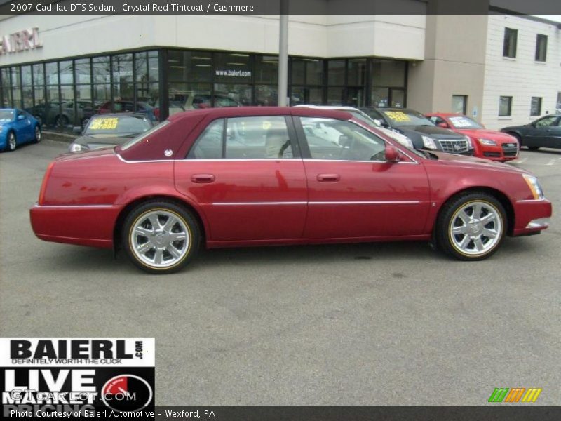 Crystal Red Tintcoat / Cashmere 2007 Cadillac DTS Sedan