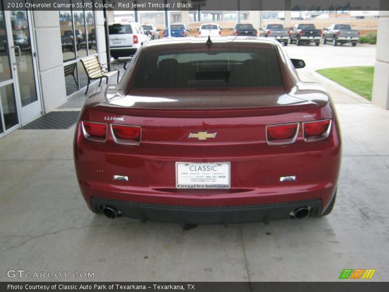 Red Jewel Tintcoat / Black 2010 Chevrolet Camaro SS/RS Coupe
