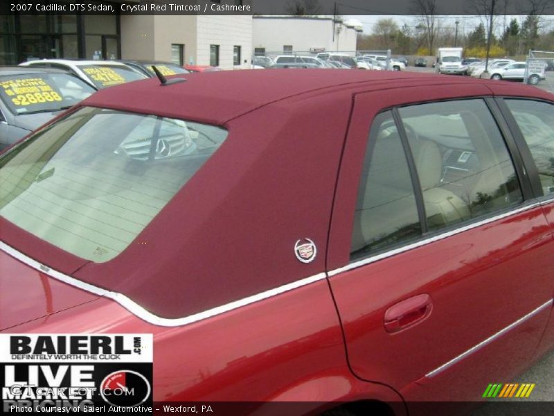 Crystal Red Tintcoat / Cashmere 2007 Cadillac DTS Sedan