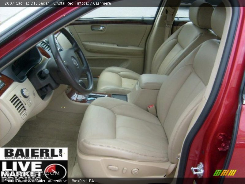 Crystal Red Tintcoat / Cashmere 2007 Cadillac DTS Sedan