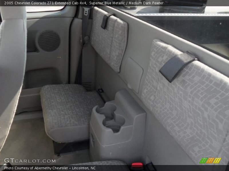 Superior Blue Metallic / Medium Dark Pewter 2005 Chevrolet Colorado Z71 Extended Cab 4x4